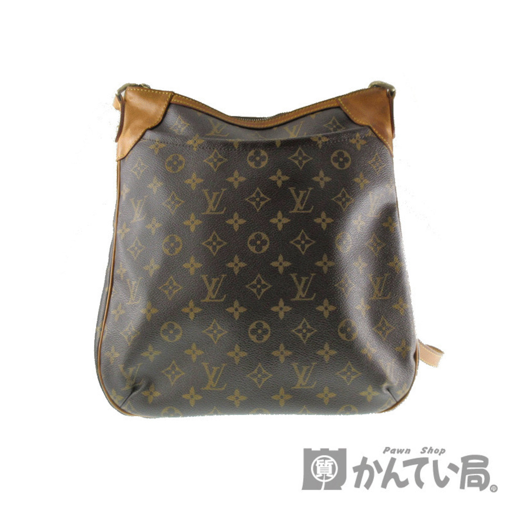 LOUIS VUITTON Odeon Monogram Canvas Brown Shoulder Bag